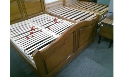 LIT 140X190 +2 SOMMIER ELECTIQUES RENFORCE AVEC EQUERRES