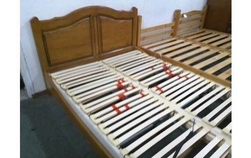 LIT 140X190 +2 SOMMIER ELECTIQUES RENFORCE AVEC EQUERRES