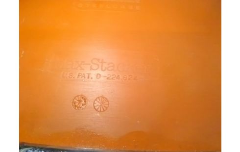 CHAISES LE LOT SIGNEES ANNEES 70