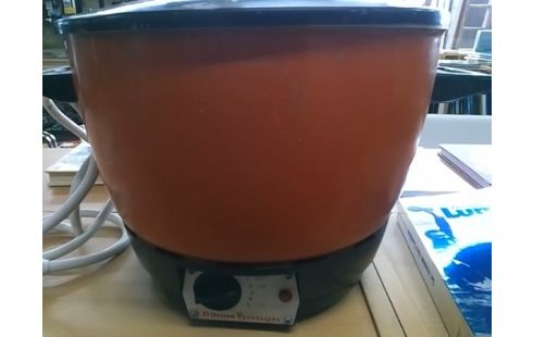 FRITEUSE VEGETALINE ORANGE ANCIENNE