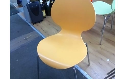 CHAISE GALVANO TECNICA M ORANGE