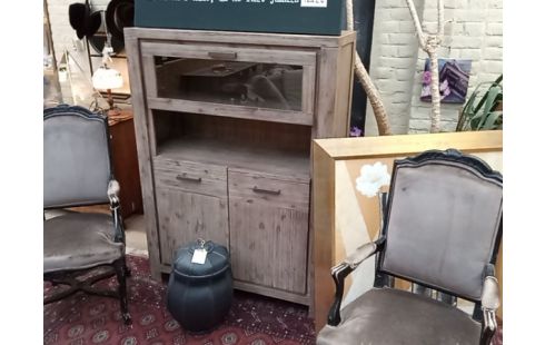 MEUBLE VITRINE 3 PORTES