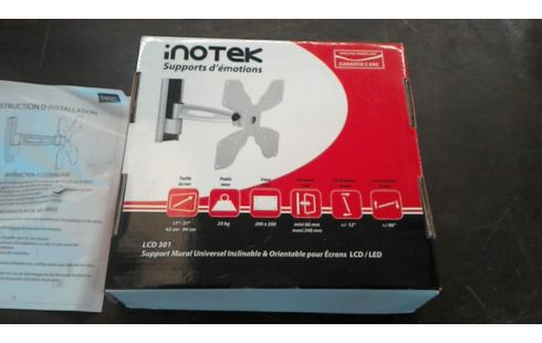 SUPPORT TV MURAL 1 BRAS/ 17-37"/ 25KG