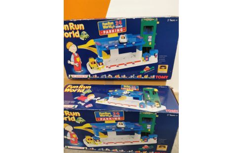 JEU DE SOCIETE TOMY FUN RUN WORLD