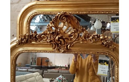 MIROIR DORE BAROQUE MM