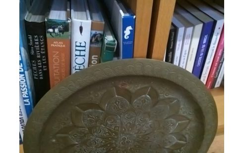 ASSIETTE DECO CUIVRE