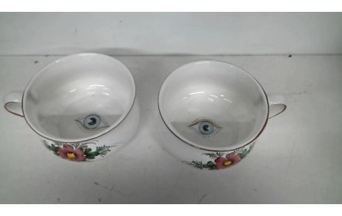 BLOEMPOTTEN \PISPOTTEN SET VAN 2