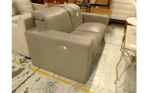 CANAPE CUIR 2 PLACES (2 RELAX ÉLECTRIQUES)