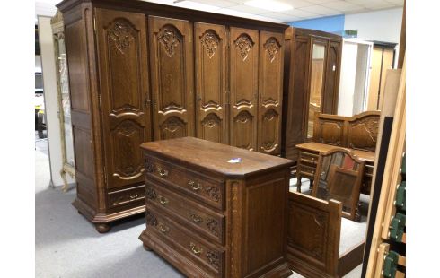 CHAMBRE A COUCHER CHÊNE MOYEN