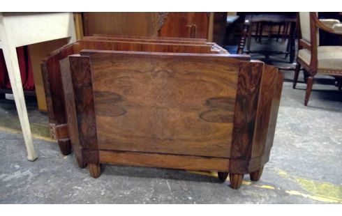 LIT ART DECO PALISSANDRE