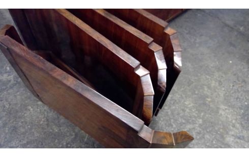 LIT ART DECO PALISSANDRE