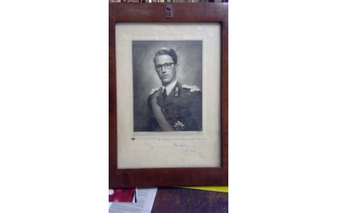 PORTRAIT ROI BAUDOUIN 1957