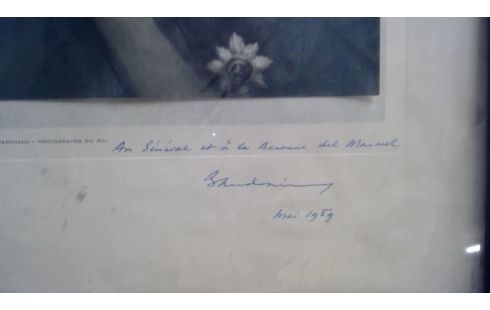 PORTRAIT ROI BAUDOUIN 1957