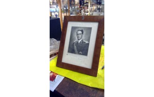 PORTRAIT ROI BAUDOUIN 1957