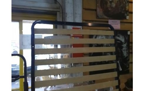SOMMIER A LATTES 90X190 EN L'ETAT