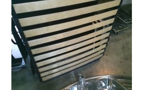 SOMMIER A LATTES 90X190 EN L'ETAT