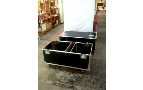 TRANSPORTKISTE MITTEL ALUKANTE AUF ROLLEN