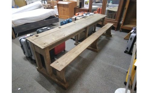 PUPITRE D'ECOLE 4 PLACES