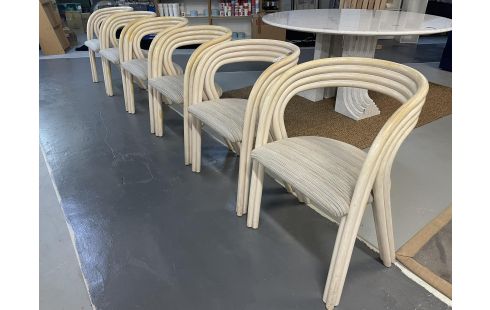 CHAISE DESIGN AXEL ENTHOVEN LE LOT DE 6