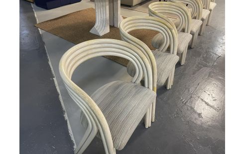 CHAISE DESIGN AXEL ENTHOVEN LE LOT DE 6