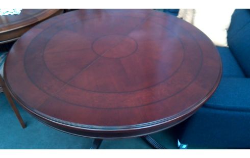 MESA DE COMEDOR REDONDO, , MARQUETERÍA ALARGO