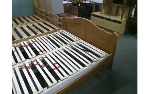 LIT 140X190 +2 SOMMIER ELECTIQUES RENFORCE AVEC EQUERRES