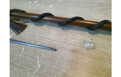 CANNE SYSTEME EPEE FAIT MAIN