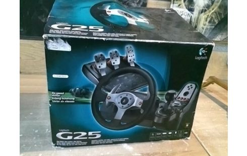 VOLANT ET PEDALIER G25 PC LOGITECH
