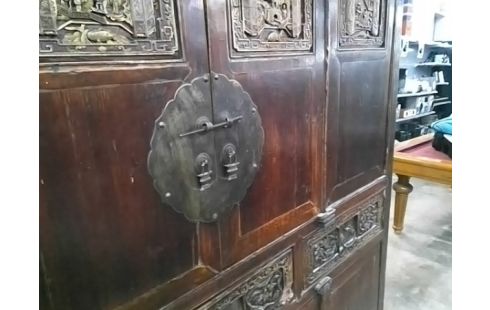 BUFFET VAISSELIER ANCIEN ASIATIQUE