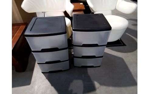 PETIT MEUBLE 3 TIROIRS PLASTIQUE