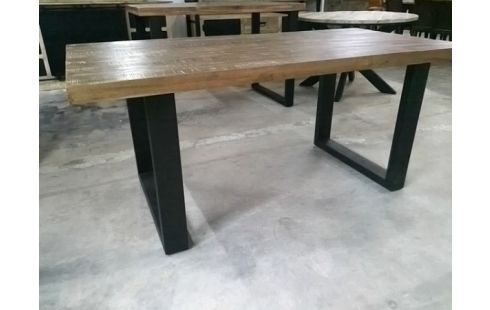 TABLE NATURAL UBALDO 180