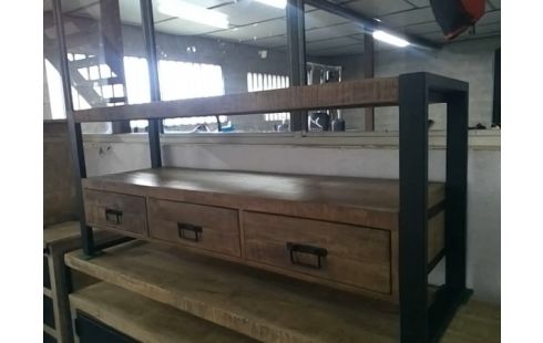 MEUBLE TV NATURAL MANGO