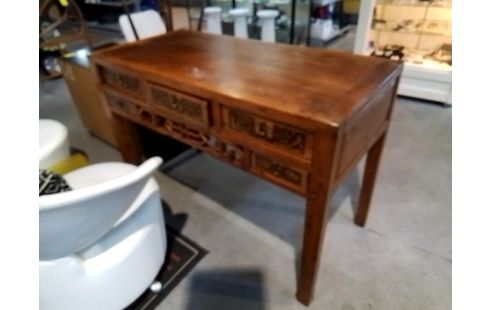BUREAU BOIS EXOTIQUE STYLE ASIATIQUE