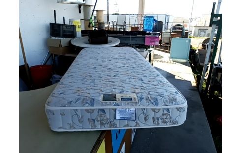 PACK LITTERIE 90X190 SOMMIER + MATELAS + PIED