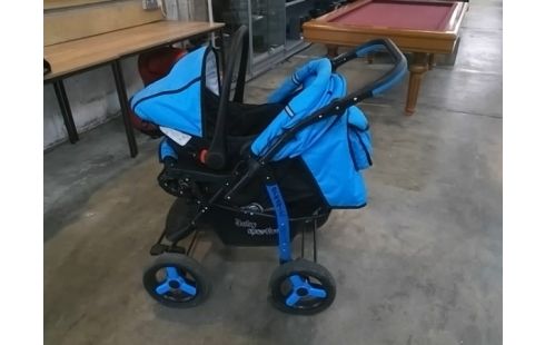 POUSSETTE TRIO ETAT NEUVE BABY SPORTIVE DYNAMIC