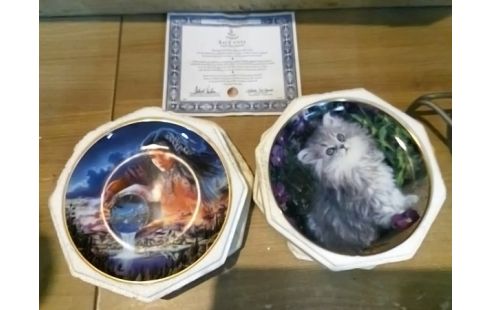 ASSIETTE DECO THE FRANKLIN MINTH HEIRLOOM L'UNITE