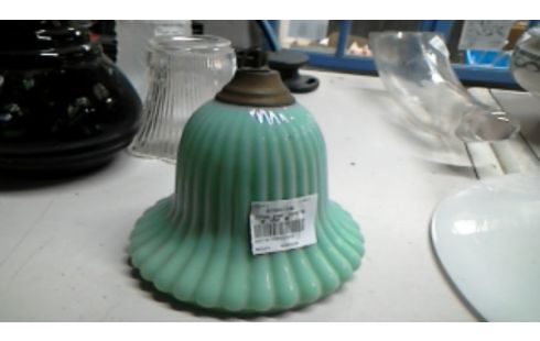 BOBECHE OPALINE VERTE