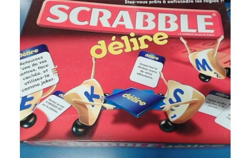 JEU SCRABBLE DELIRE