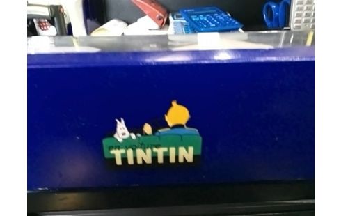 MINIATURE TINTIN TRIOMPH HERALD L ILE NOIRE