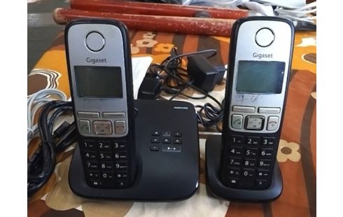 TELEPHONE SANS FIL GIGASET DUO A400A