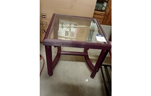 BOUT DE CANAPE VIOLET