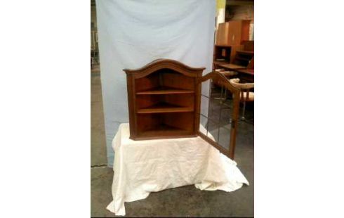 WANDVITRINE HOLZ 1-TÜR GLAS 3 EBENEN