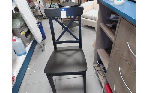 CHAISE BOIS NOIR IKEA