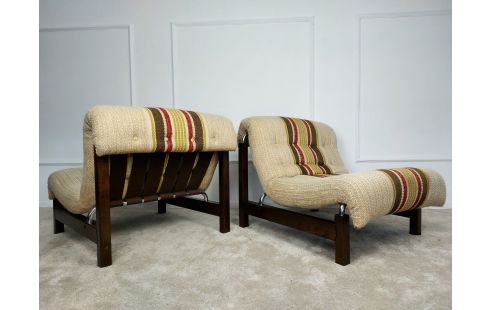 PAIRE DE CHAUFFEUSES VINTAGE TRÈS TRÈS JOLIE