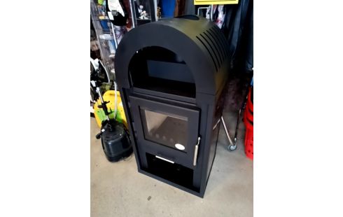 POELE A BOIS 6KW TOUT FEU TOUT FLAMME