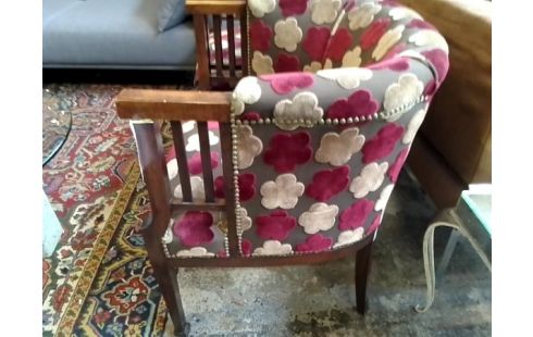 FAUTEUIL DE STYLE ART DECO CHENE LA PAIRE