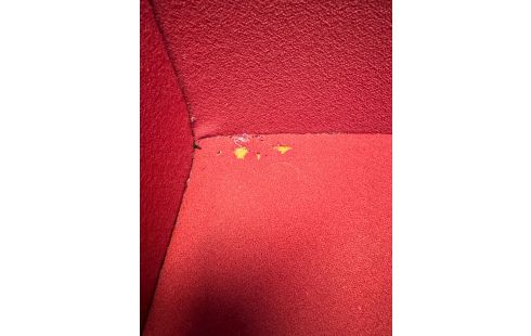 PAIRE DE FAUTEUILS ARTIFORT ROUGE