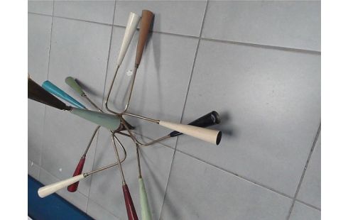 LUMINAIRE 10 FEUX CIRCA 1960