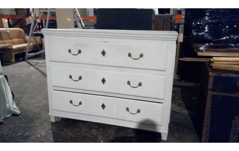 COMMODE PATINEE BLANCHE