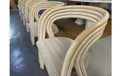 CHAISE DESIGN AXEL ENTHOVEN LE LOT DE 6